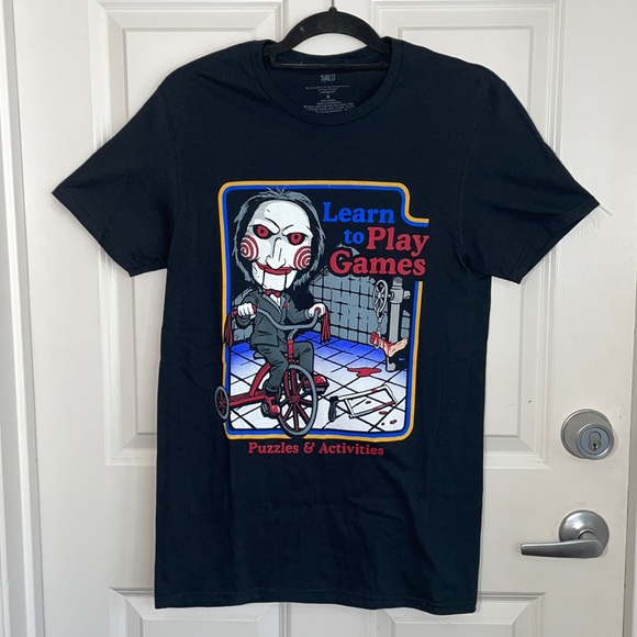 SAW Graphic T Shirt Black - Picture 6 of 7